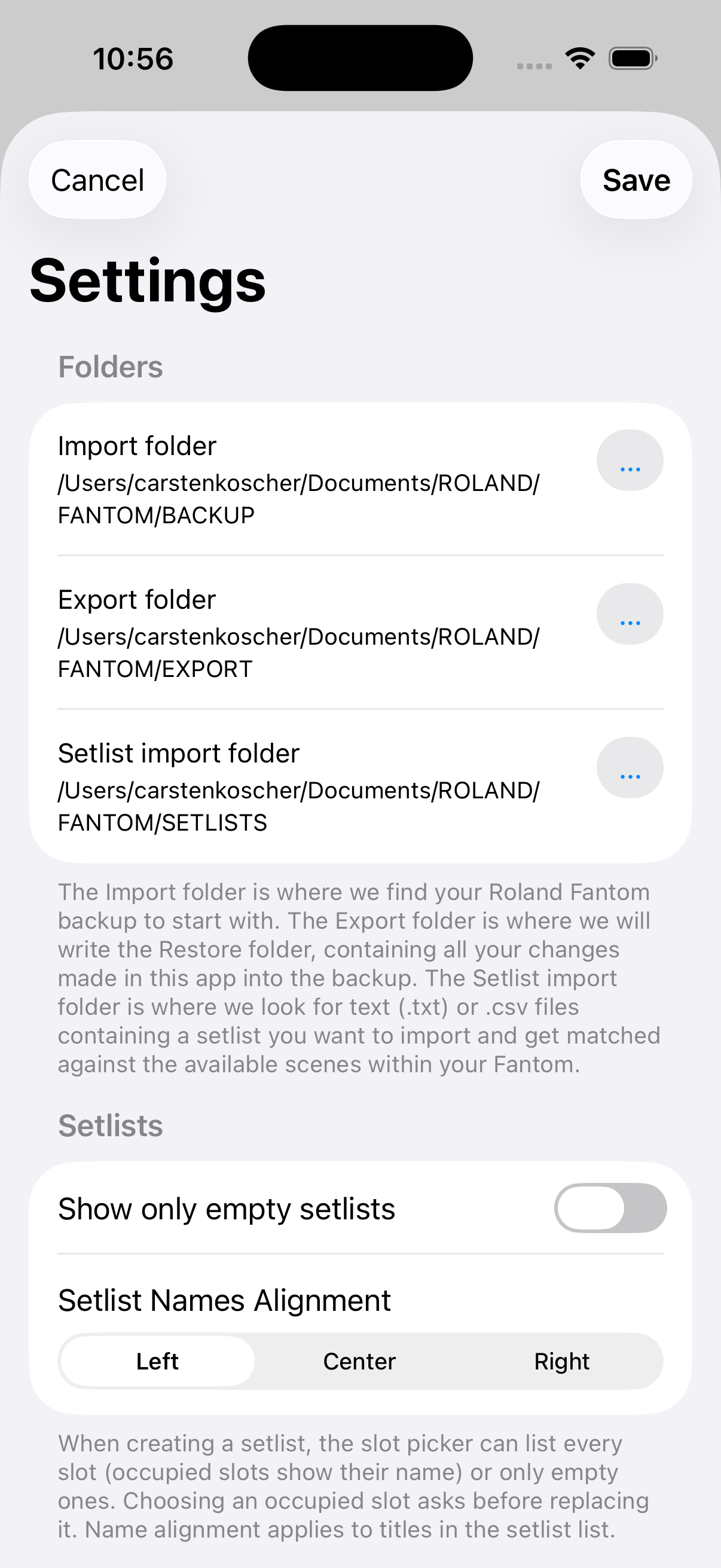 Folders