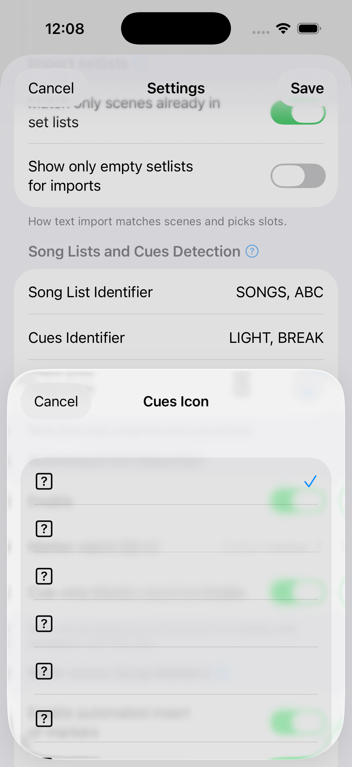 Cues Icon