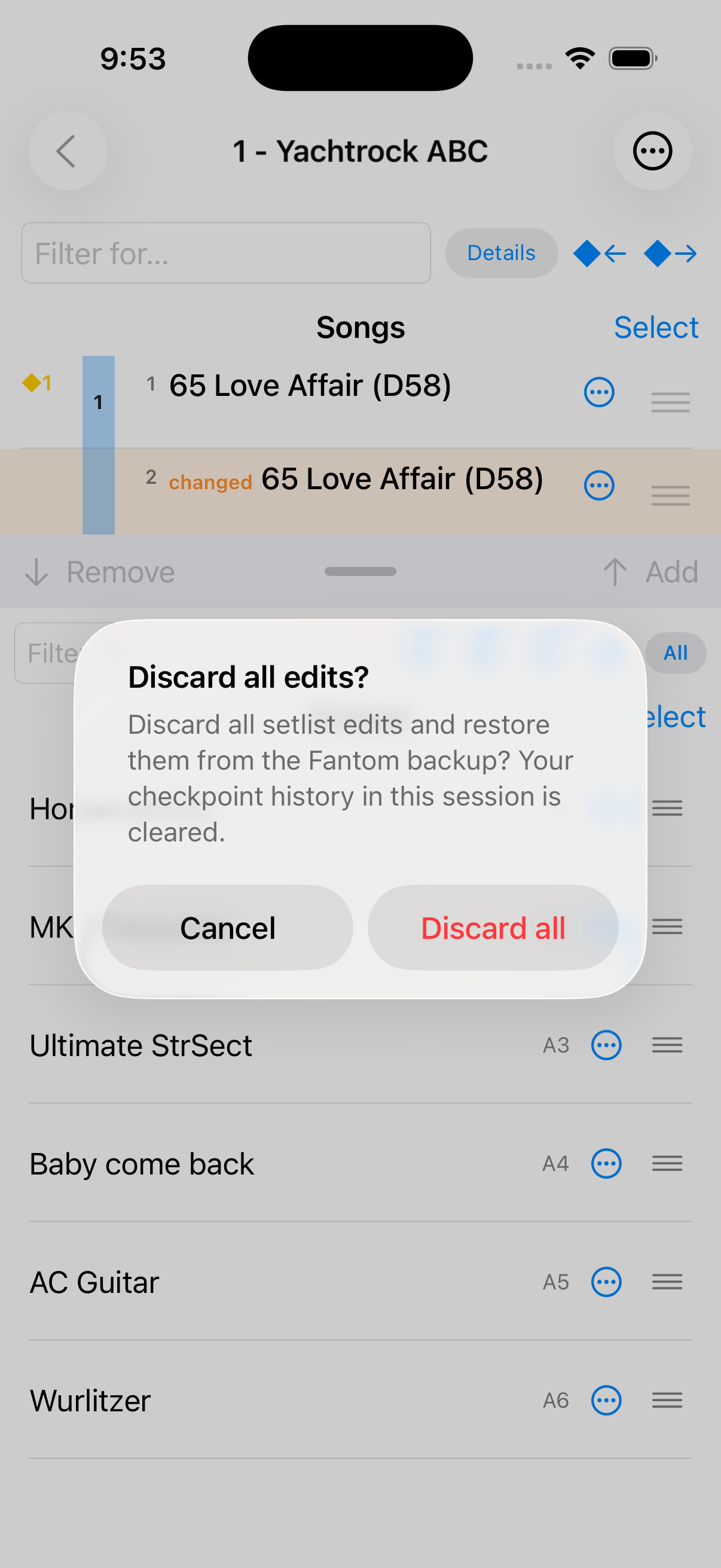 Discard