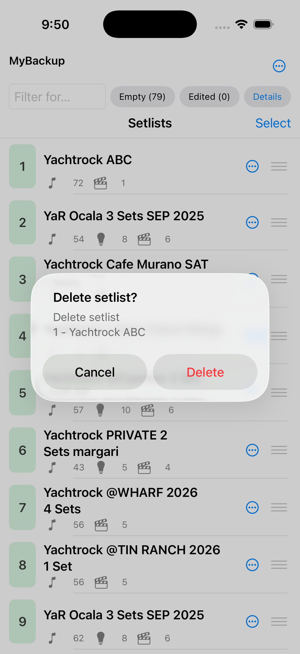 Delete