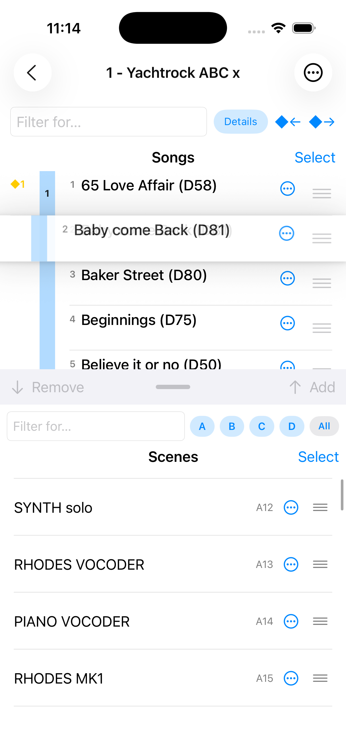 Drag songs